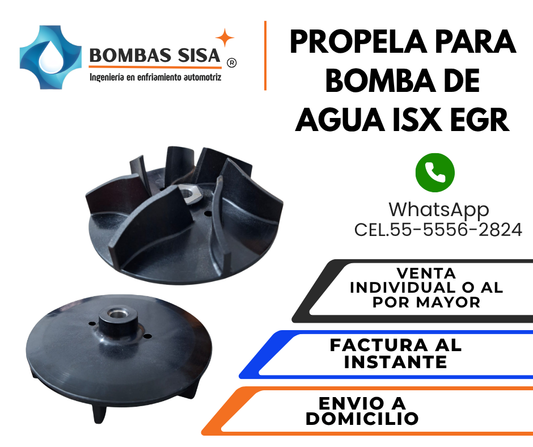 Protege tu sistema EGR: La mejor Propela para Cummins ISX